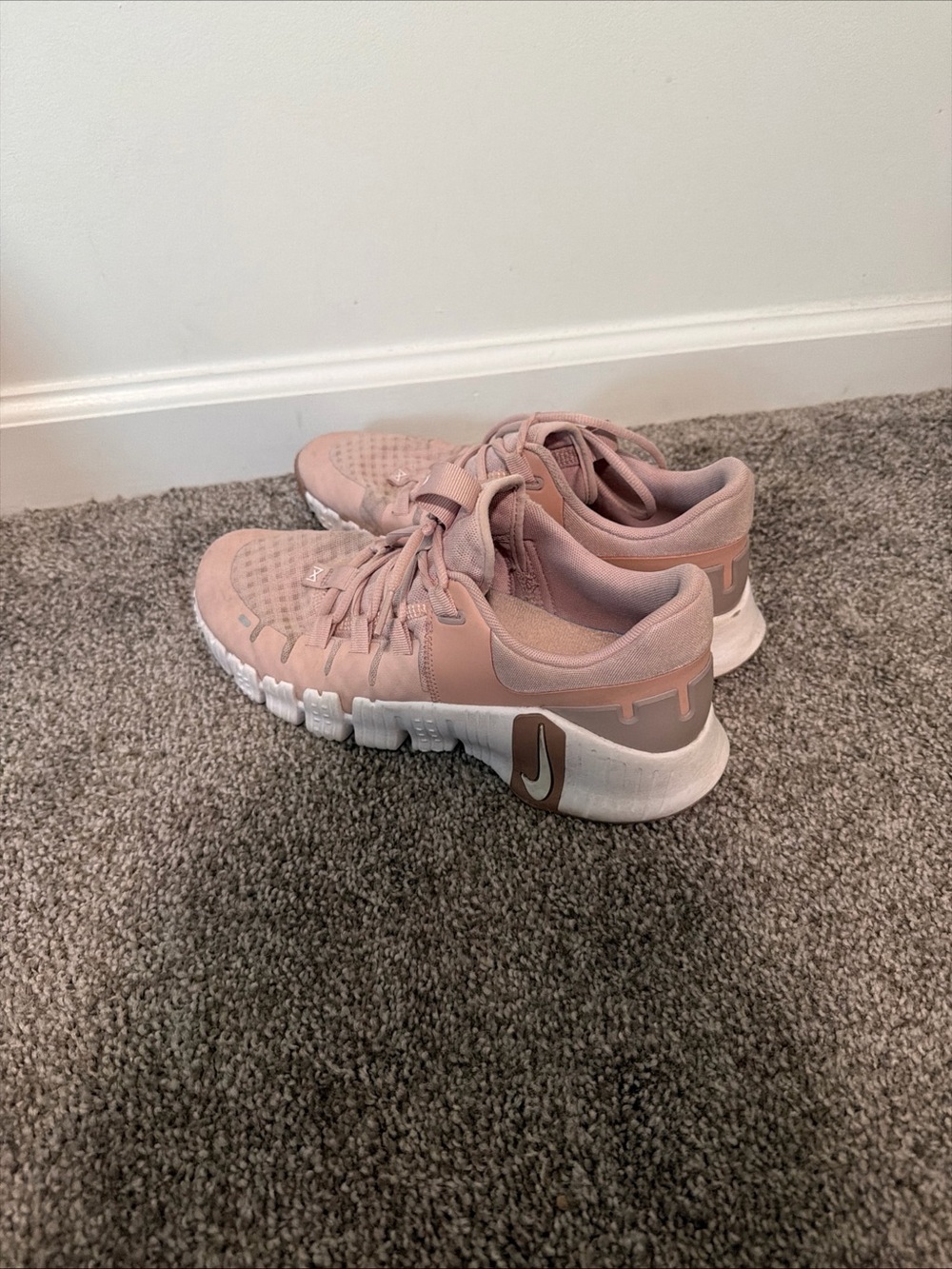 Nike Free Metcon 5 Training Shoes in Pink Oxford DV3950-600 VNDS Women's 9.5 - Picture 6 of 6
